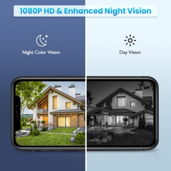 T16 1080P Full HD Solar Powered WiFi Camera, Support PIR Alarm, Night Vision, Two Way Audio, TF Card - Image 7