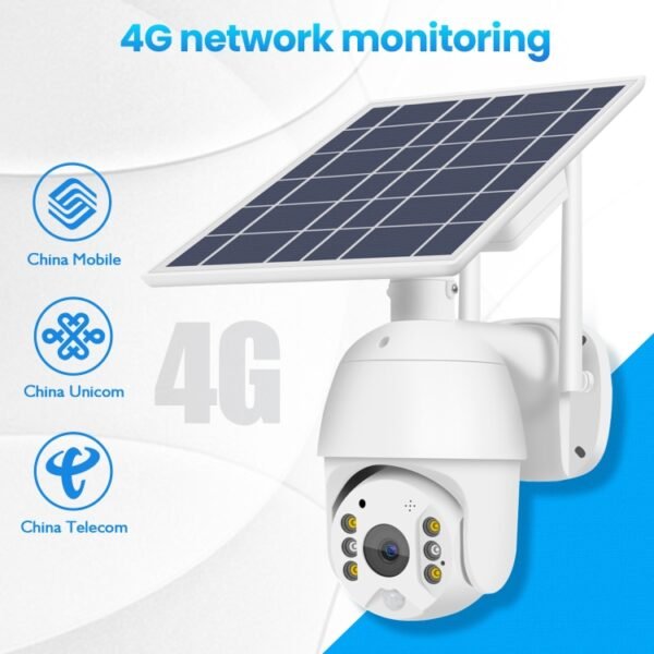 T16 1080P Full HD Solar Powered WiFi Camera, Support PIR Alarm, Night Vision, Two Way Audio, TF Card - Image 9