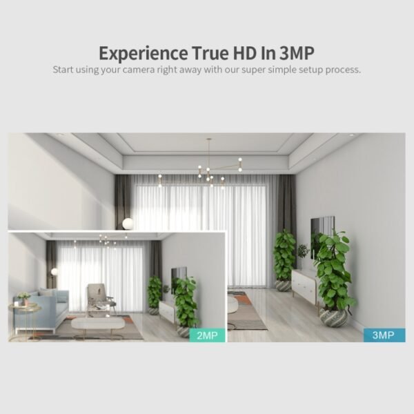 SriHome SH020 3.0 Million Pixels 1296P HD AI IP Camera, Support Two Way Talk / Auto Tracking / Humanoid Detection / Night Vision / TF Card, AU Plug, SH020 - Image 3