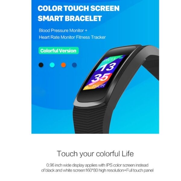SMA-B3 Fitness Tracker 0.96 inch Bluetooth Smart Bracelet, IP67 Waterproof, Support Activity Traker / Heart Rate Monitor / Blood Pressure Monitor / Remote Capture, SMA-B3/Black, SMA-B3/Orange, SMA-B3/Green, SMA-B3/Blue - Image 4