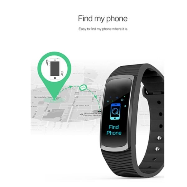 SMA-B3 Fitness Tracker 0.96 inch Bluetooth Smart Bracelet, IP67 Waterproof, Support Activity Traker / Heart Rate Monitor / Blood Pressure Monitor / Remote Capture, SMA-B3/Black, SMA-B3/Orange, SMA-B3/Green, SMA-B3/Blue - Image 8