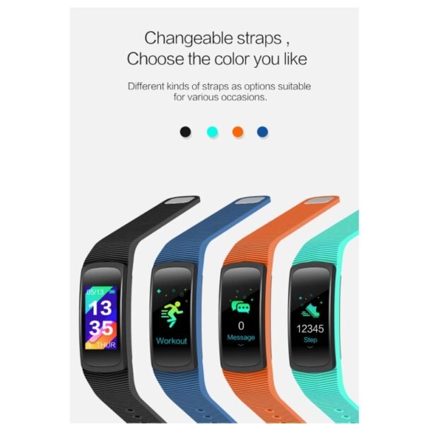 SMA-B3 Fitness Tracker 0.96 inch Bluetooth Smart Bracelet, IP67 Waterproof, Support Activity Traker / Heart Rate Monitor / Blood Pressure Monitor / Remote Capture, SMA-B3/Black, SMA-B3/Orange, SMA-B3/Green, SMA-B3/Blue - Image 2