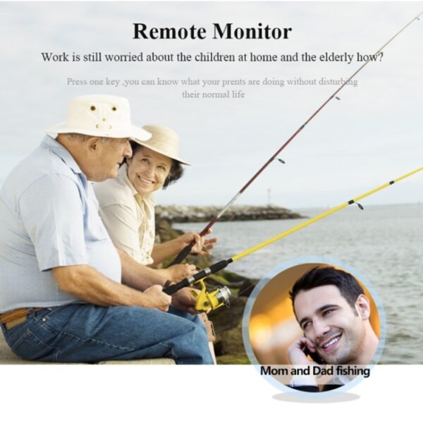 D99+ 1.22 inch HD LCD Screen GPS Smartwatch for the Elder Waterproof, Support GPS + LBS + WiFi Positioning / Two-way Dialing / Voice Monitoring / One-key First-aid / Wrist off Alarm / Safety Fence, D99+ Rose Gold - Image 12