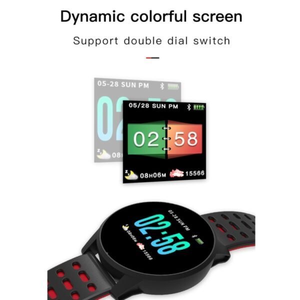 KY108 1.3 inches 240x240 Resolution Smart Bracelet IP67 Waterproof, Support Call Reminder /Heart Rate Monitoring /Sleep Monitoring /Blood Pressure Monitoring /Blood Oxygen Monitoring - Image 3