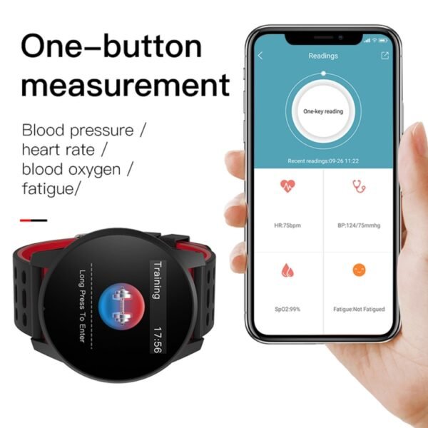 KY108 1.3 inches 240x240 Resolution Smart Bracelet IP67 Waterproof, Support Call Reminder /Heart Rate Monitoring /Sleep Monitoring /Blood Pressure Monitoring /Blood Oxygen Monitoring - Image 9