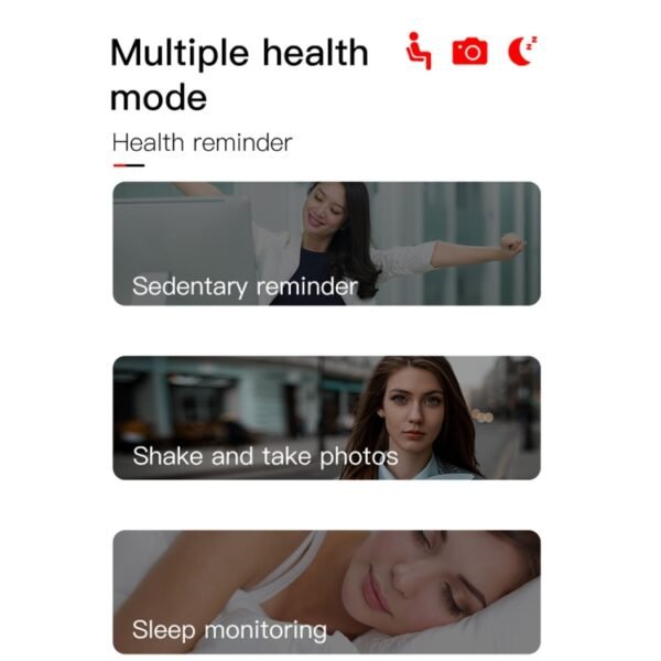 KY108 1.3 inches 240x240 Resolution Smart Bracelet IP67 Waterproof, Support Call Reminder /Heart Rate Monitoring /Sleep Monitoring /Blood Pressure Monitoring /Blood Oxygen Monitoring - Image 10