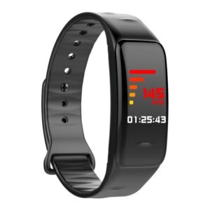 CHIGU C1Plus Fitness Tracker 0.96 inch IPS Screen Smartband Bracelet, IP67 Waterproof, Support Sports Mode / Blood Pressure / Sleep Monitor / Heart Rate Monitor / Fatigue Monitor / Sedentary Reminder, C1 Plus Black, C1 Plus Blue, C1 Plus Purple...
