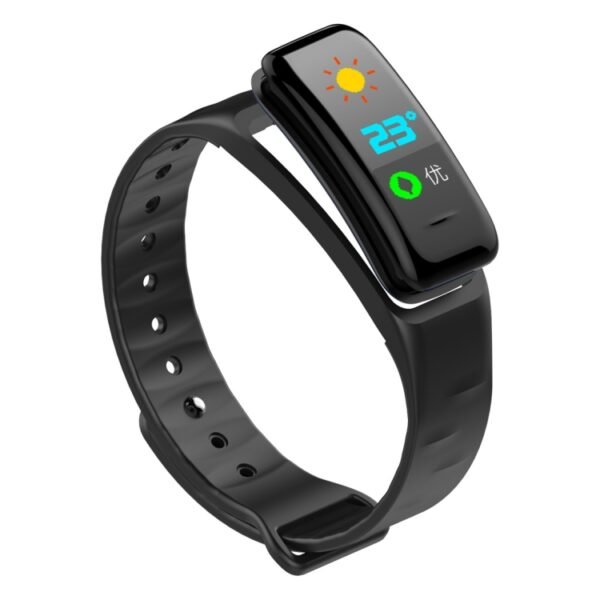 CHIGU C1Plus Fitness Tracker 0.96 inch IPS Screen Smartband Bracelet, IP67 Waterproof, Support Sports Mode / Blood Pressure / Sleep Monitor / Heart Rate Monitor / Fatigue Monitor / Sedentary Reminder, C1 Plus Black, C1 Plus Blue, C1 Plus Purple... - Image 5