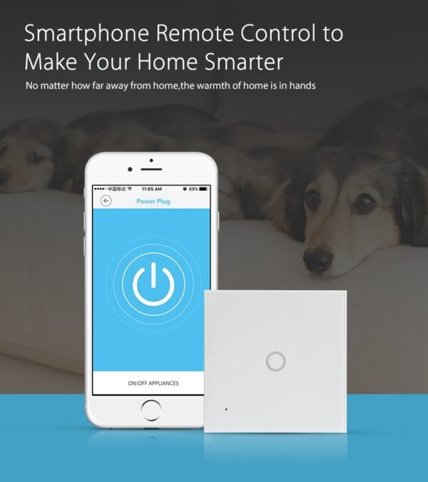 NEO NAS-SC01W Wireless WiFi EU Smart Light Control Switch 1Gang - Image 11