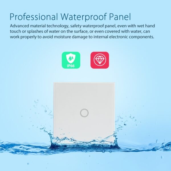 NEO NAS-SC01W Wireless WiFi EU Smart Light Control Switch 1Gang - Image 7