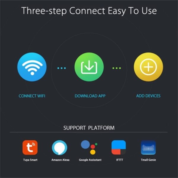 NEO NAS-SC03W Wireless WiFi EU Smart Light Control Switch 3Gang - Image 13