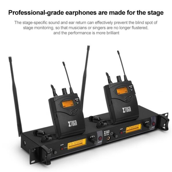 XTUGA IEM1200 Wireless Transmitter Stage Singer Ear Monitor System, Transmitter