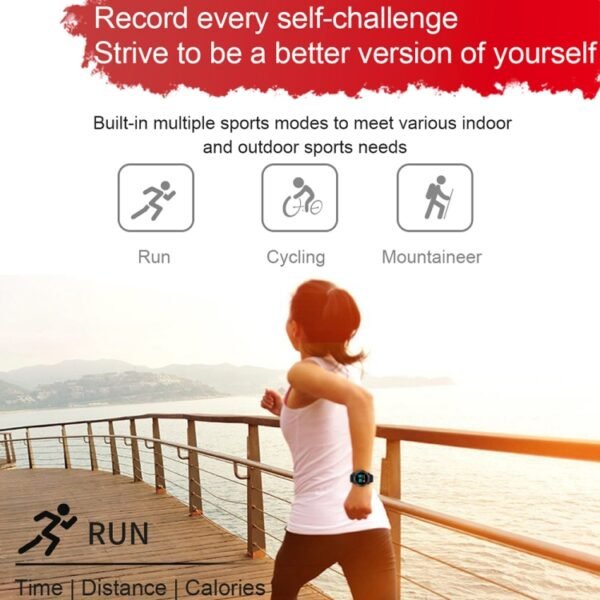 FD68 1.3 inch Color Round Screen Sport Smart Watch, Support Heart Rate / Multi-Sports Mode, FD68 - Image 5