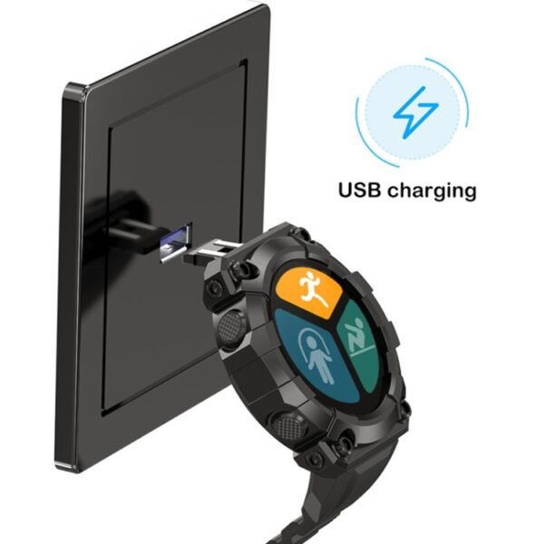 FD68S 1.44 inch Color Roud Screen Sport Smart Watch, Support Heart Rate / Multi-Sports Mode, FD68S - Image 3