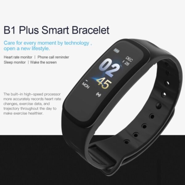 TLW B1 Plus Fitness Tracker 0.96 inch Color Screen Bluetooth 4.0 Wristband Smart Bracelet, IP67 Waterproof, Support Sports Mode / Heart Rate Monitor / Sleep Monitor / Information Reminder, B1 Black, B1 Blue, B1 Red - Image 4