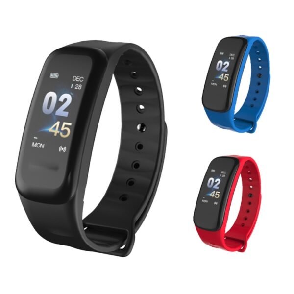 TLW B1 Plus Fitness Tracker 0.96 inch Color Screen Bluetooth 4.0 Wristband Smart Bracelet, IP67 Waterproof, Support Sports Mode / Heart Rate Monitor / Sleep Monitor / Information Reminder, B1 Black, B1 Blue, B1 Red - Image 2