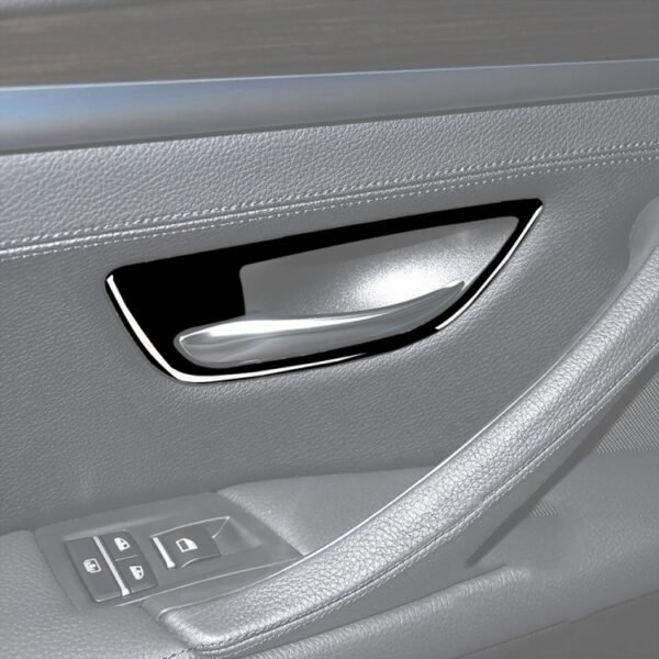 For BMW 5 Series F10 2011-2017 4pcs Car Door Handle Frame Decorative Sticker,Left and Right Drive Universal - Image 4