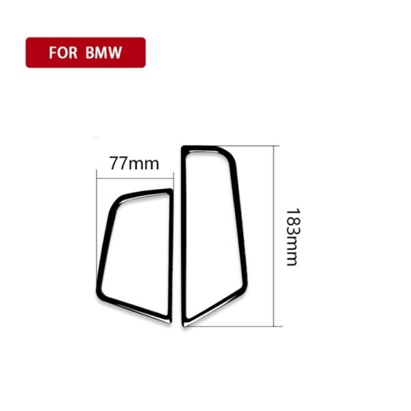 For BMW 5 Series F10 2011-2017 Car Side Air Outlet Frame Decorative Sticker,Right Drive - Image 2