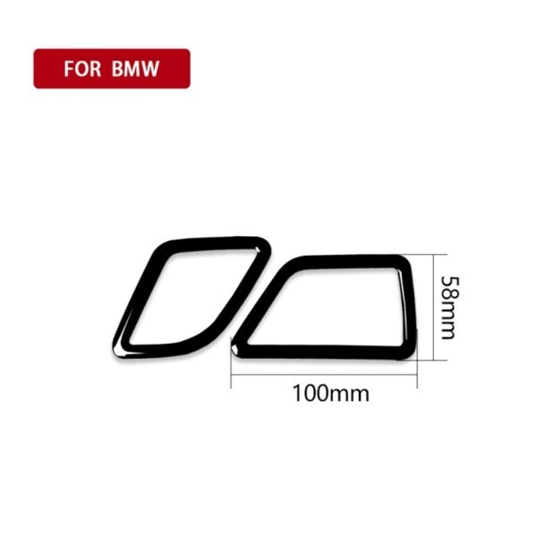 For BMW 5 Series F10 2011-2017 Car Instrument Air Outlet Decorative Sticker,Left Drive - Image 2