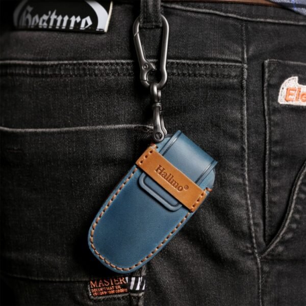 For Ford F-150 4-button C072/1 Car Key Leather Protective Case, C072/1 - Image 7