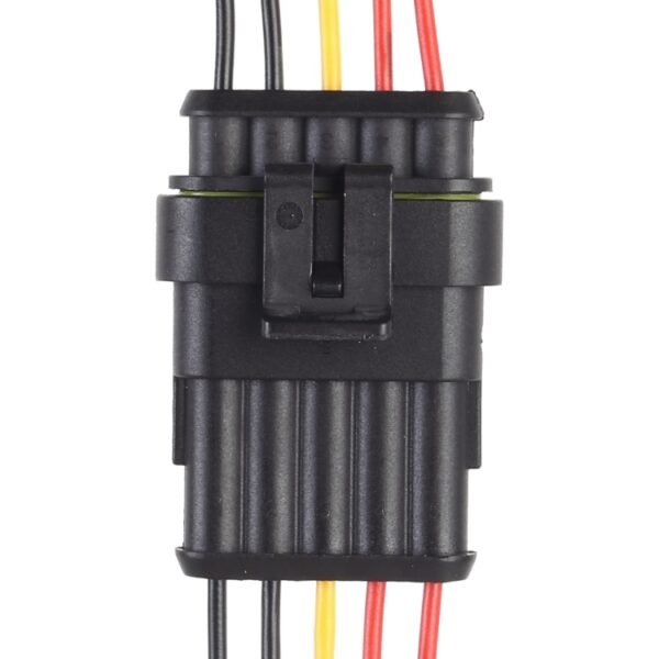 10pcs 5P Car Waterproof Plug Car Connector Plug-In, Length：10cm - Image 6