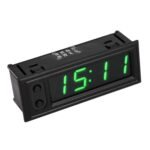 3 in 1 DC5-50V Car High-precision Electronic LED Luminous Clock + Thermometer + Voltmeter, 3 in 1 DC5-50V Green, 3 in 1 DC5-50V Blue, 3 in 1 DC5-50V Red, 3 in 1 DC5-50V 3 in 1 DC5-50V