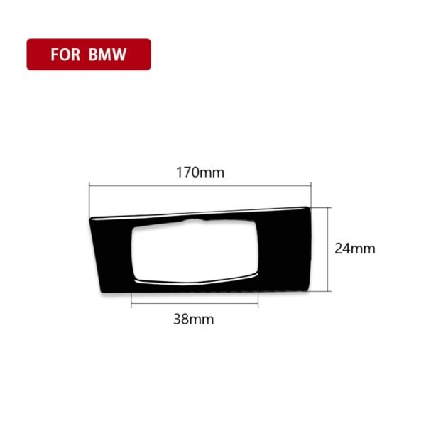 Car Left Drive Headlight Switch Panel Decorative Sticker for BMW E70 X5 / E71 X6 2008-2013, Left Drive Headlight Switch - Image 6