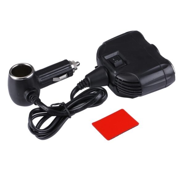 Olesson 2.1A / 1A Dual-USB Ports Car Cigarette Lighter Socket Car Charger - Image 3