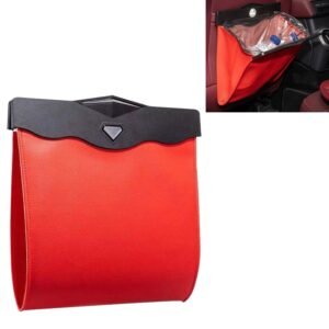 Car Multifunctional LED Design Hanging Folding Garbage Bin Storage Box