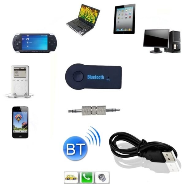 Portable Single Sound Channel Bluetooth Wireless Music Receiver Mini Boombox for iPhone / iPad / Car / Headphone / Stereo, Support Bluetooth Hands-free, Single Sound - Image 7