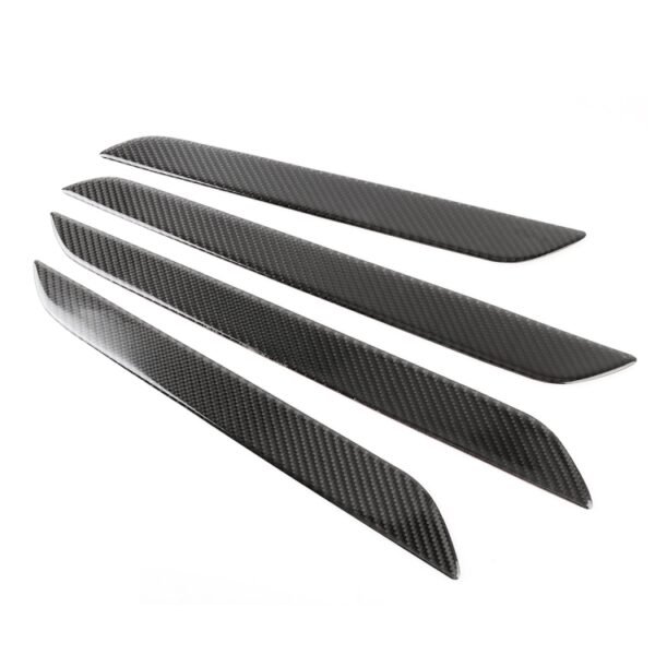 4 PCS Carbon Fibre Car Door Panel Decorative Sticker for Audi Q3 2013-2018 - Image 2