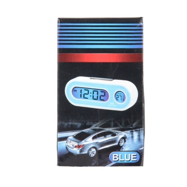 Multi-Function Digital Temperature Thermometer Clock LCD Monitor Battery Meter Detector Display - Image 6