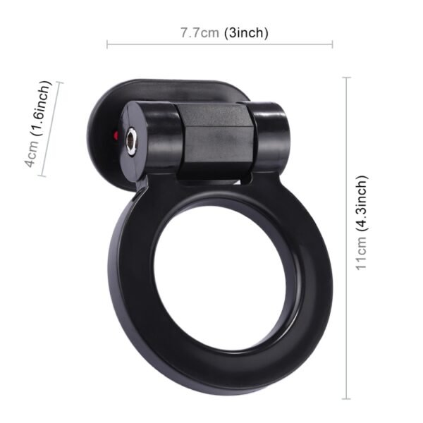 Car Truck Bumper Round Tow Hook Ring Adhesive Decal Sticker Exterior Decoration - Image 3