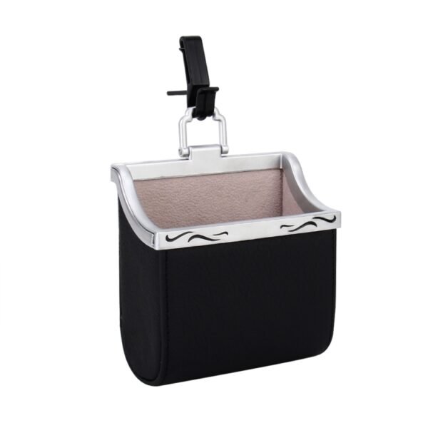 Universal Car Air Vent Mount Outlet Storage Box Case Bag Pouch Phone Holder - Image 2