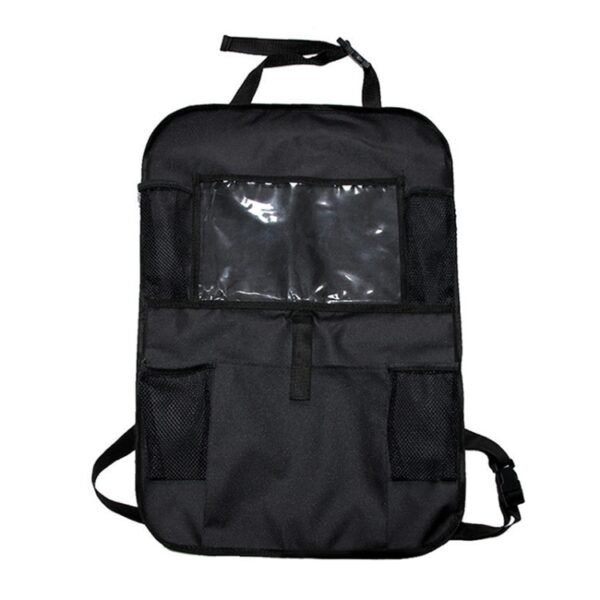 Car Auto Seat Back Bag Multi-Pocket Travel Storage Hanging Pocket Storage Bag for iPad and Other Goods - Image 2