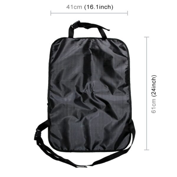 Car Auto Seat Back Bag Multi-Pocket Travel Storage Hanging Pocket Storage Bag for iPad and Other Goods - Image 3