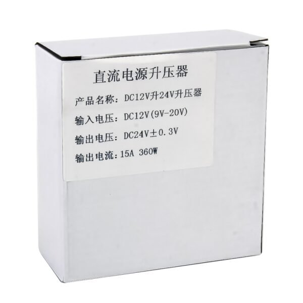 15A 360W DC 12V to 24V Car DC-DC Power Booster Transformer Converter - Image 7