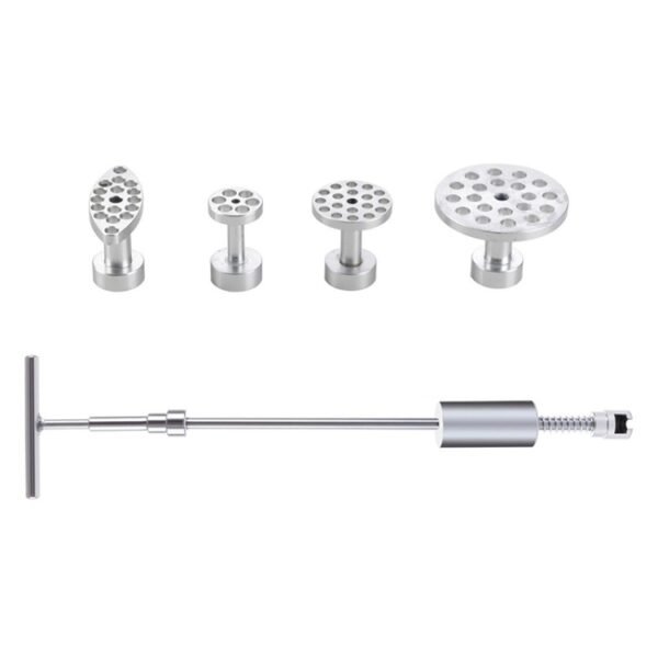 7 in 1 Auto Repair Body Tool Kit PDR Dent Paintless Repair Tools Dent Puller T Bar Slide Hammer Reverse Hammer for Dent - Image 2