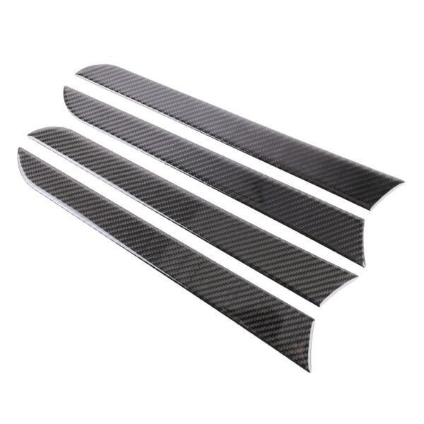 4 PCS Car Carbon Fiber Inner Door Panel Decorative Sticker for Audi A4L / A5 / Q5 2009-2016 - Image 2