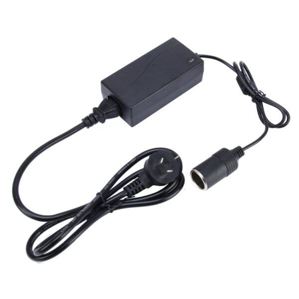 60W Vehicle Power Inverters 110V-240V AC/DC to 12V DC with Car Cigarette Lighter Socket Adapter Converter Vehicle Amplifier Power, Output: DC 12V 5A, EU Plug - Image 4