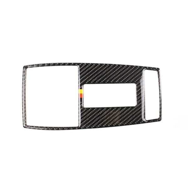 Car German Flag Carbon Fiber Reading Lamp Frame Decorative Sticker for Mercedes-Benz W204 2007-2013 / W212 2010-2012 - Image 2