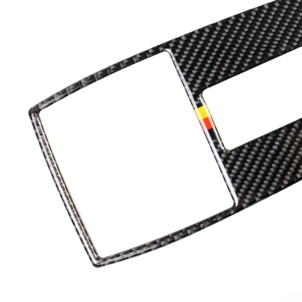 Car German Flag Carbon Fiber Reading Lamp Frame Decorative Sticker for Mercedes-Benz W204 2007-2013 / W212 2010-2012 - Image 3