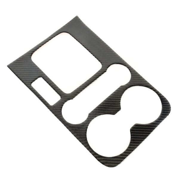 Car Carbon Fiber Gearshift Panel Frame Decorative Sticker for Volkswagen Touareg 2011-2018