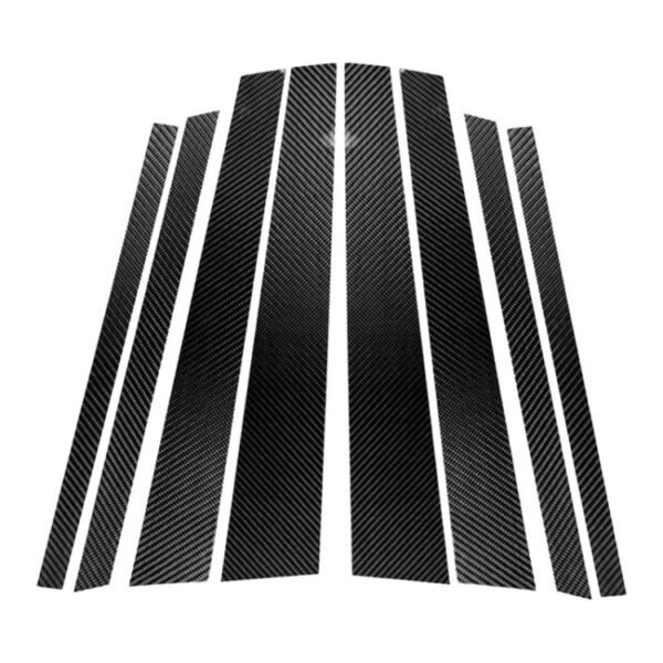 Car Carbon Fiber B Column Decorative Sticker for BMW E70 2008-2013 - Image 2