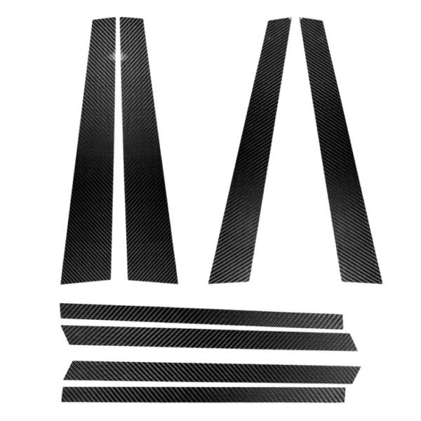 Car Carbon Fiber B Column Decorative Sticker for BMW E70 2008-2013 - Image 3