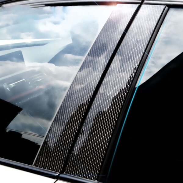 Car Carbon Fiber B Column Decorative Sticker for BMW E70 2008-2013 - Image 6