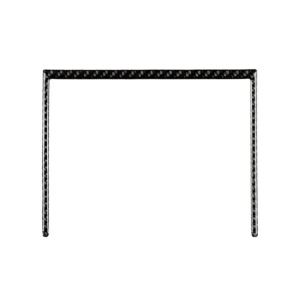 Car Carbon Fiber Storage Box U Shape Frame Decorative Sticker for Toyota Eighth Generation Camry 2018-2019 - Image 2