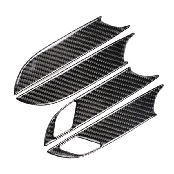Car Carbon Fiber Door Inner Handle Wrist Panel Decorative Sticker for Cadillac XT5 2016-2017 - Image 2