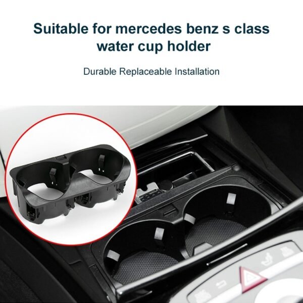 Car Water Cup Holder 2216801991 for Mercedes-Benz S-Class W221 2009-2013, Left Driving - Image 5