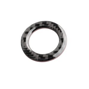 Car Carbon Fiber One-button Start Decorative Sticker for Infiniti Q50 / Q60 2014-2020
